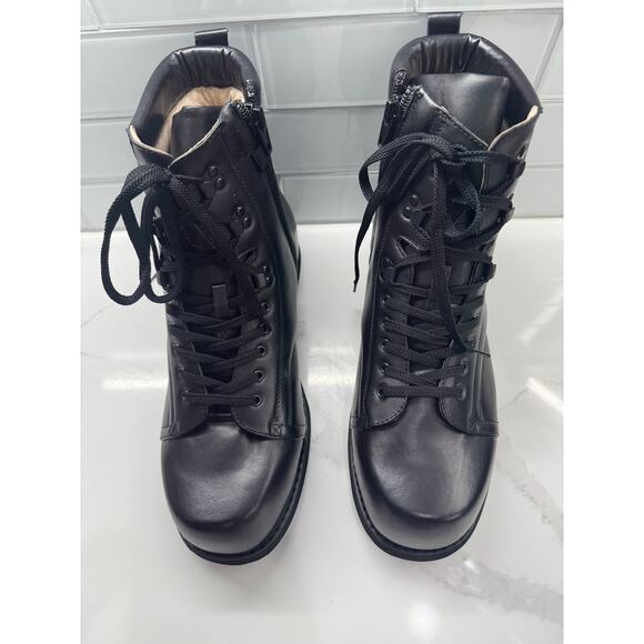 Mt. Emey Genuine Leather Black Boots Men\'s Size 15 Extra Wide - NIB main image 6